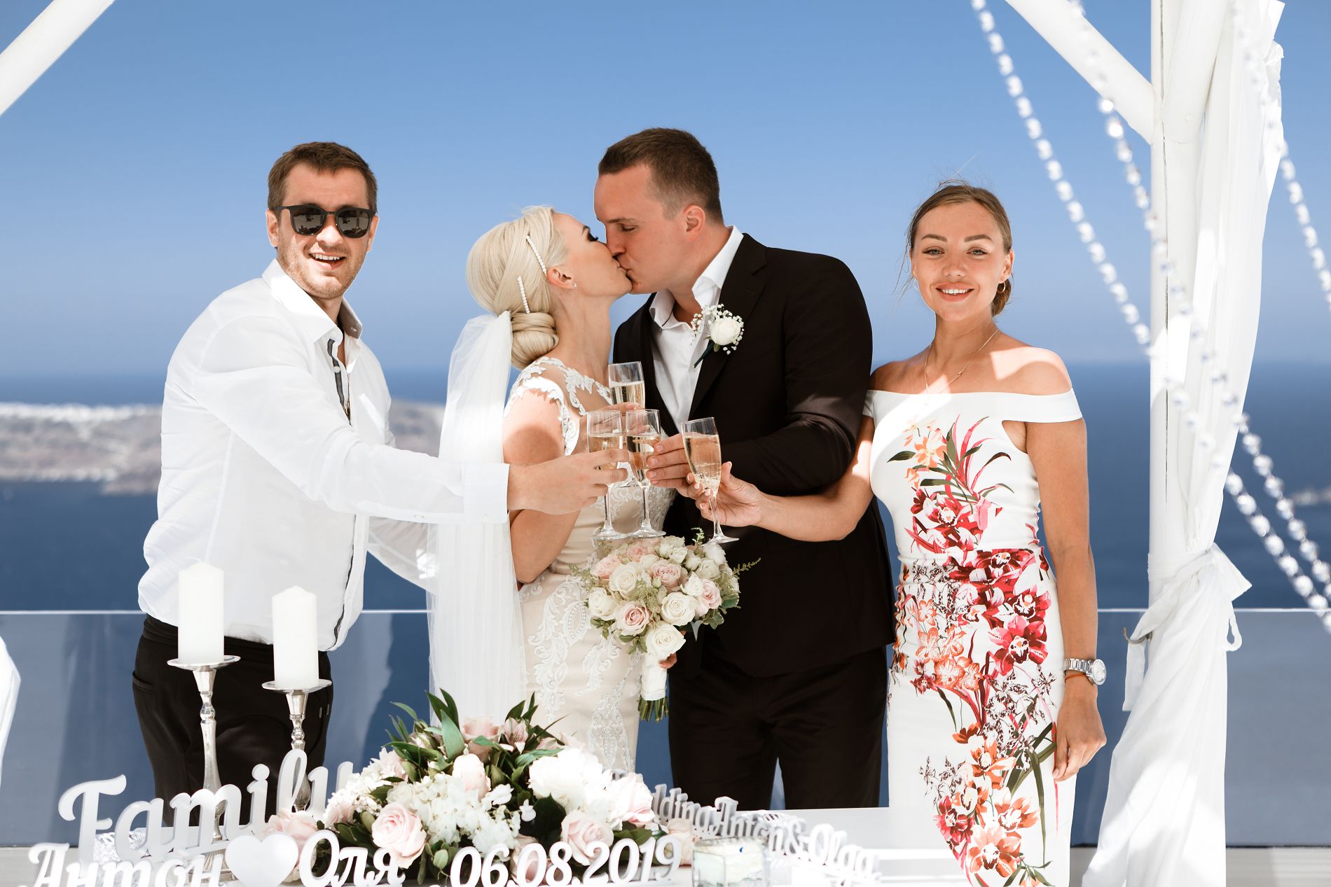 Anton and Olga: свадьба на санторини, свадебное агентство Julia Veselova - Фото 3
