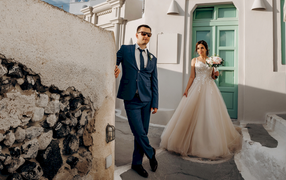 Julia and Yaroslav: свадьба на санторини, свадебное агентство Julia Veselova - Фото 4