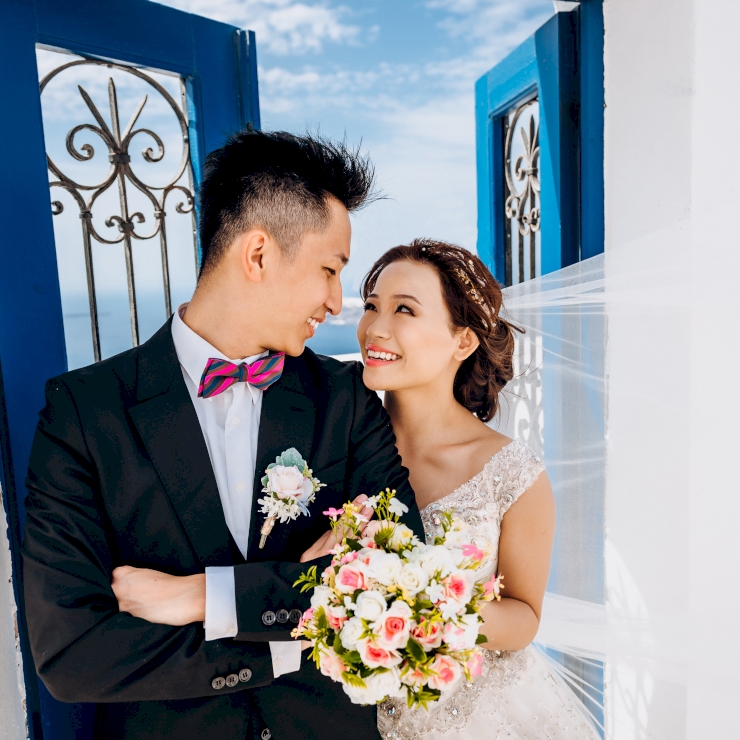 Sugar & Joe: свадьба на санторини, свадебное агентство Julia Veselova - Фото 3