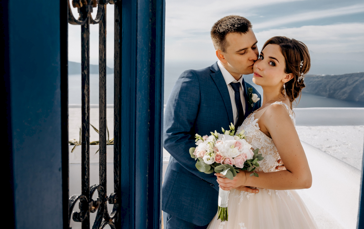 Julia and Yaroslav: свадьба на санторини, свадебное агентство Julia Veselova - Фото 2