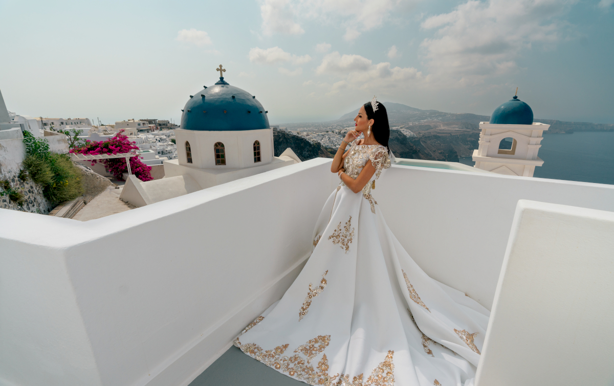 Jasmine: свадьба на санторини, свадебное агентство Julia Veselova - Фото 1