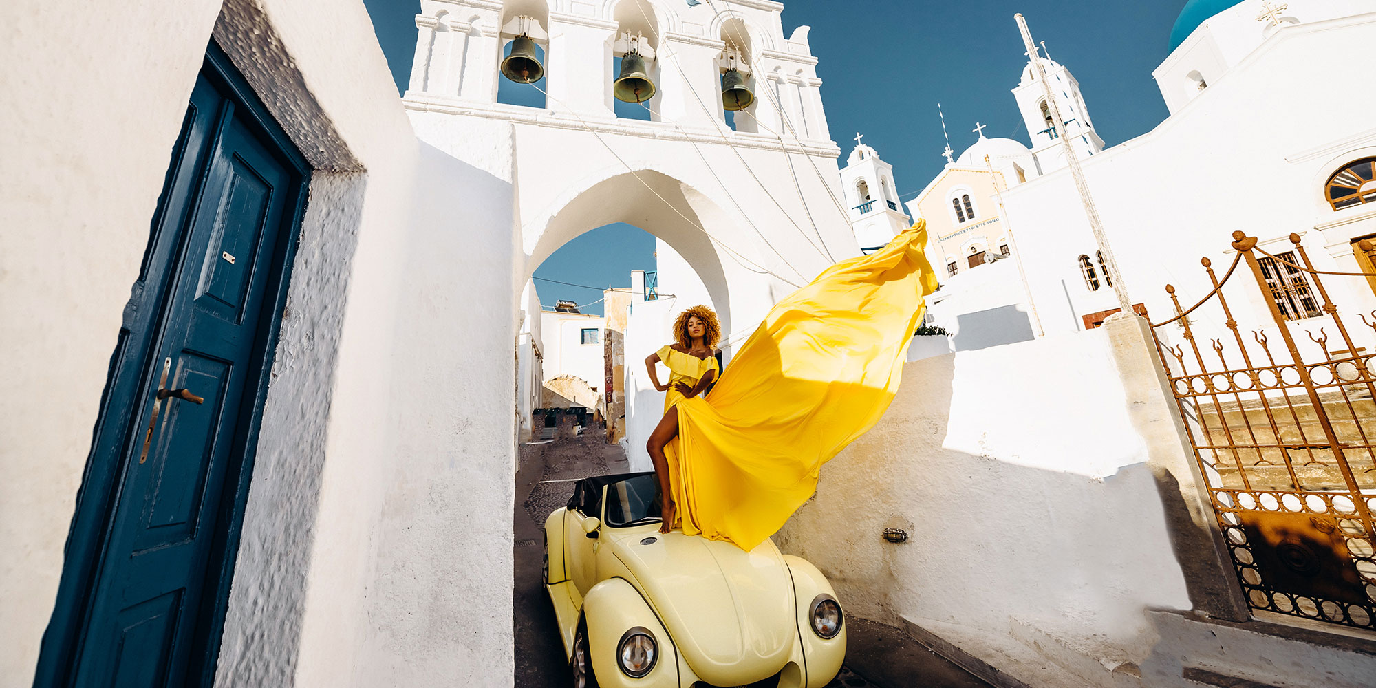 Auto rent Santorini saarel: свадьба на санторини, свадебное агентство Julia Veselova - Фото 2