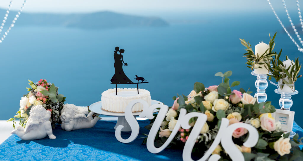 Floristika ja dekoor: свадьба на санторини, свадебное агентство Julia Veselova - Фото 1