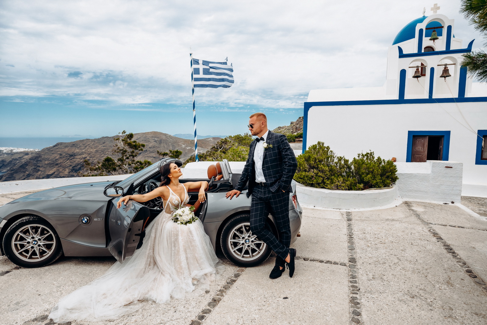 Auto rent Santorini saarel: свадьба на санторини, свадебное агентство Julia Veselova - Фото 3