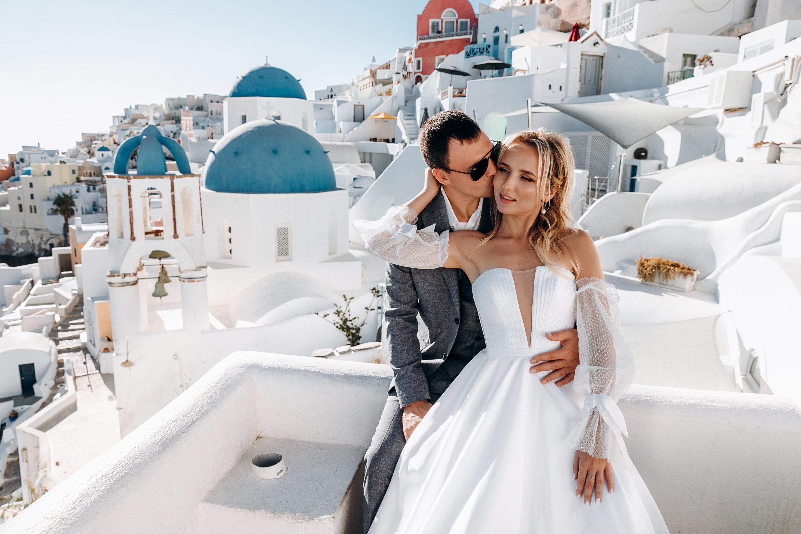 Irina & Vitaliy: свадьба на санторини, свадебное агентство Julia Veselova - Фото 7